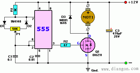 NE555应用电路图