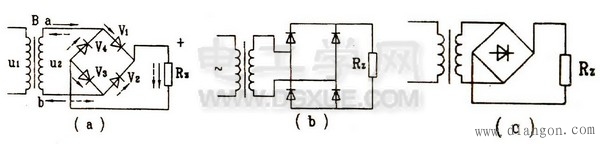 单相桥式整流电路