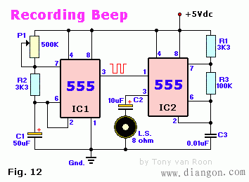 NE555应用电路图